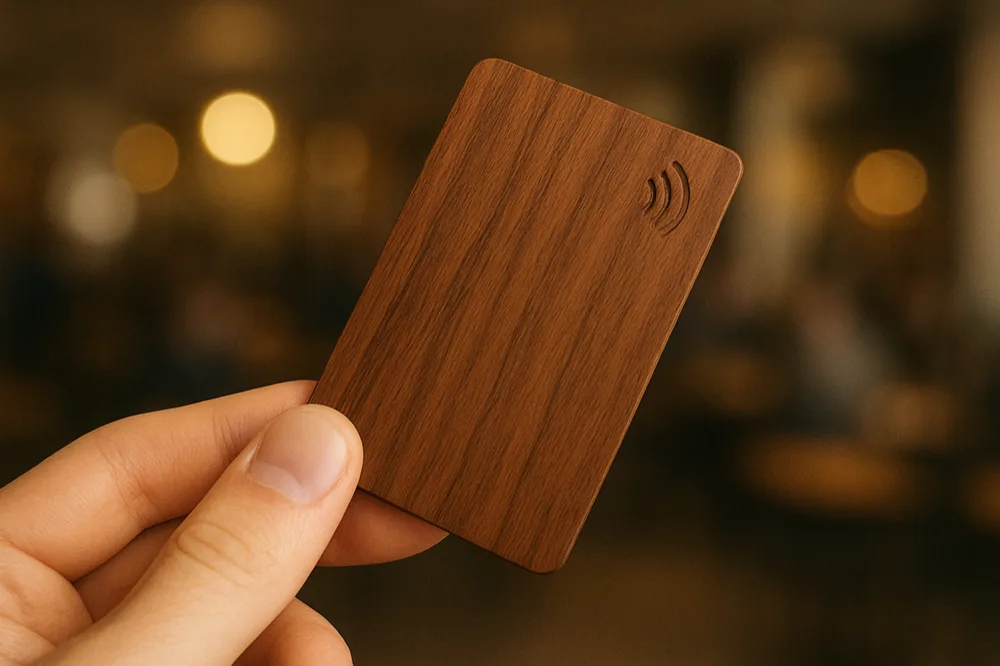 Premium Wood Business Card